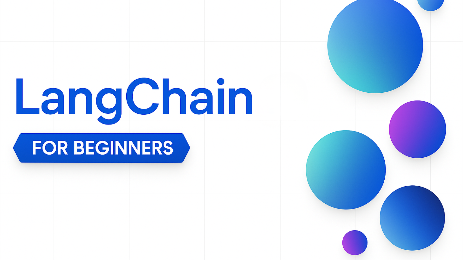 The LangChain for Beginners course cover